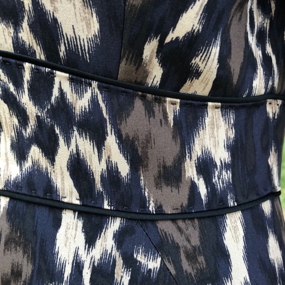 Elie Tahari silk leopard dress - Picture 4 of 4